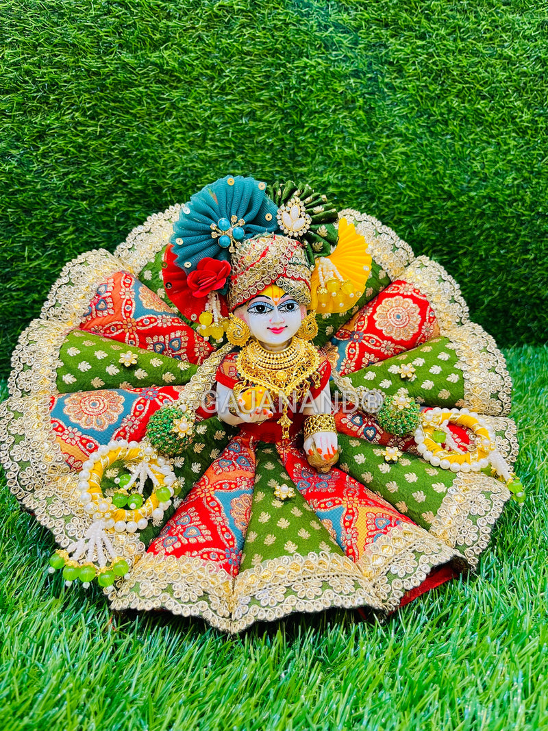 Green Banarsi Cone