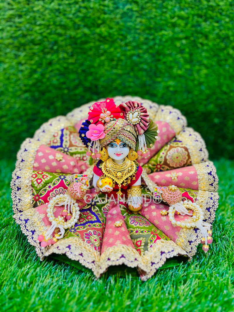Pink Banarsi Cone