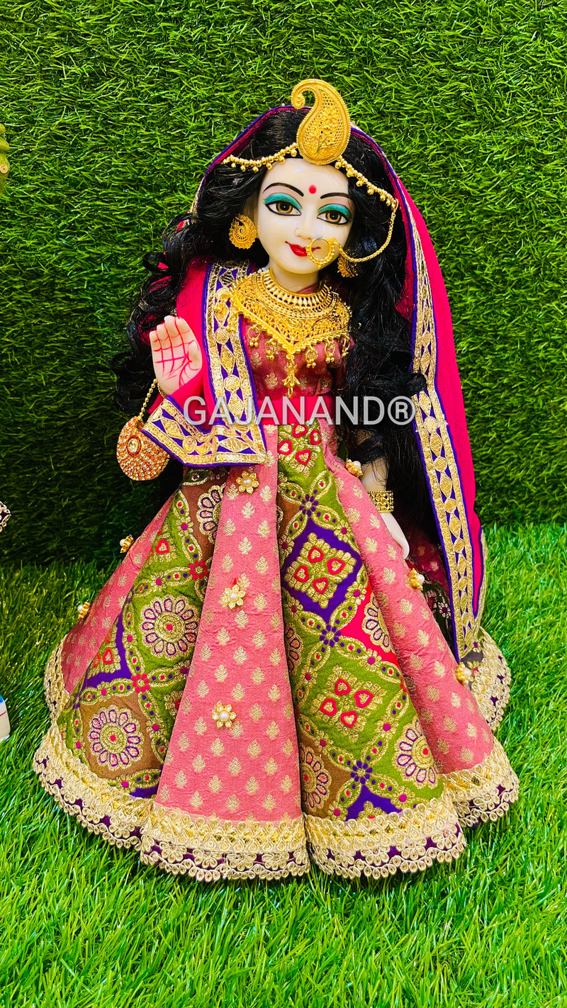 Pink Banarsi Cone